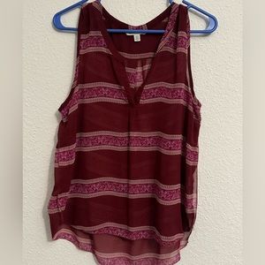 Stripe loose tank rarely worn